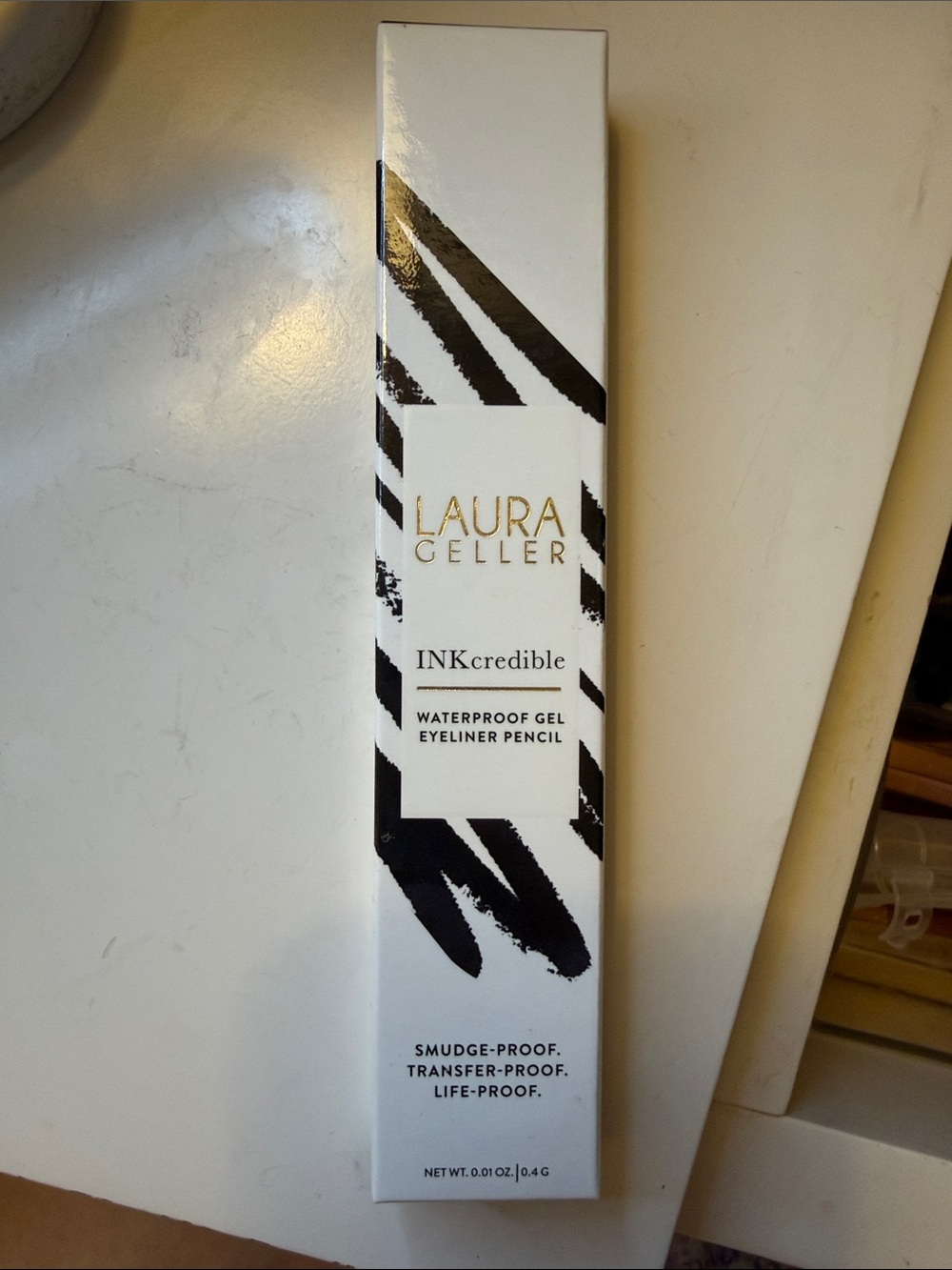 New in box!!Laura Geller INKcredible Waterproof Gel Eyeliner Pencil - Black